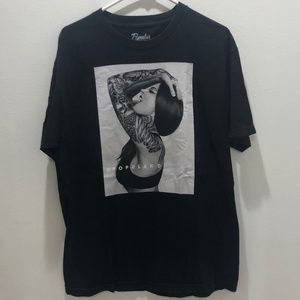 Popular Demand Inked Black T